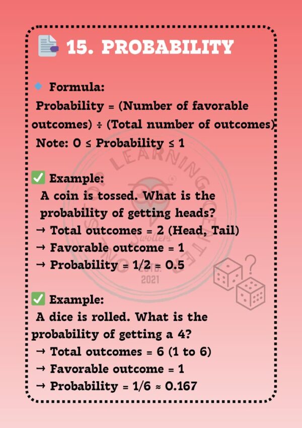 probability formula preview